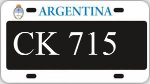 Patente AA715CK