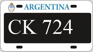 Patente AA724CK