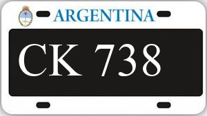 Patente AA738CK