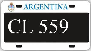 Patente AA559CL