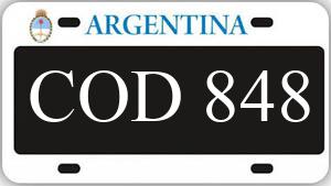 Patente COD848