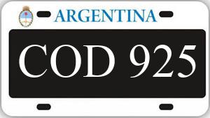 Patente COD925