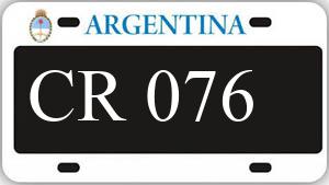 Patente AA076CR
