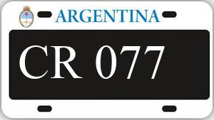 Patente AA077CR