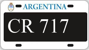 Patente AA717CR