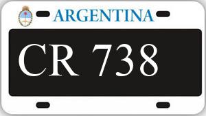 Patente AA738CR