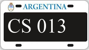 Patente AA013CS