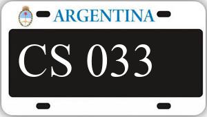 Patente AA033CS
