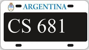 Patente AA681CS