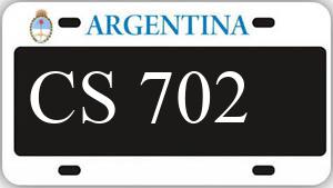 Patente AA702CS