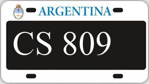 Patente AA809CS