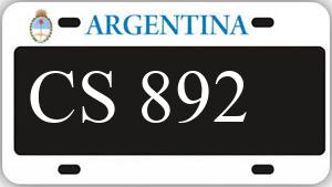 Patente AA892CS