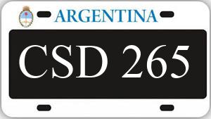 Patente CSD265