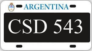 Patente CSD543