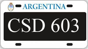 Patente CSD603