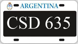 Patente CSD635
