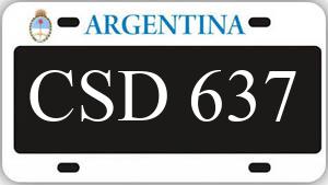 Patente CSD637