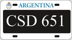 Patente CSD651