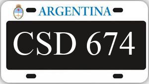 Patente CSD674