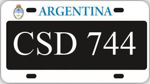 Patente CSD744