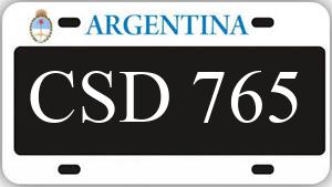 Patente CSD765