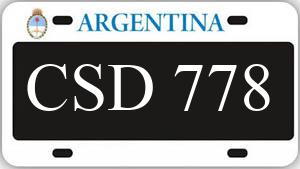 Patente CSD778