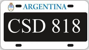 Patente CSD818