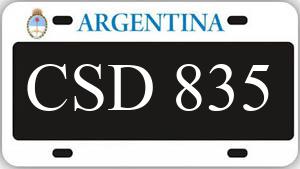 Patente CSD835