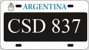 Patente CSD837
