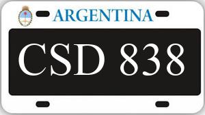 Patente CSD838
