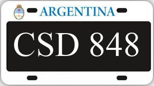 Patente CSD848