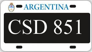 Patente CSD851