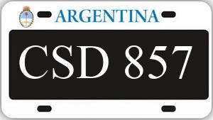 Patente CSD857