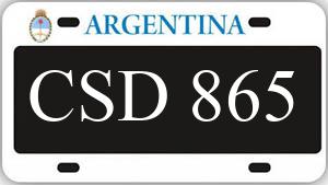 Patente CSD865