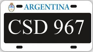 Patente CSD967