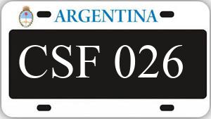 Patente CSF026