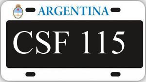 Patente CSF115