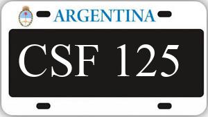Patente CSF125