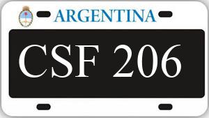 Patente CSF206