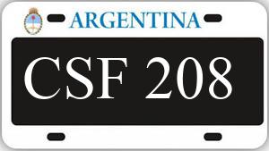 Patente CSF208