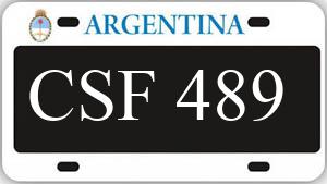 Patente CSF489