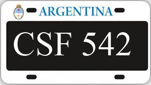 Patente CSF542