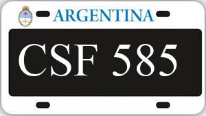 Patente CSF585