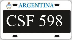 Patente CSF598