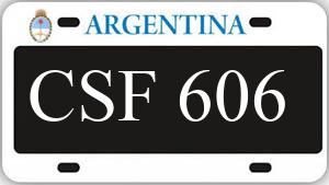 Patente CSF606