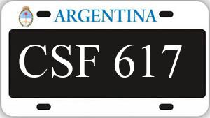 Patente CSF617