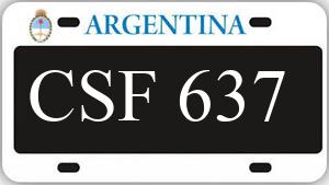 Patente CSF637