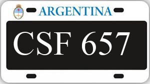 Patente CSF657