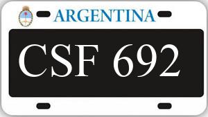 Patente CSF692