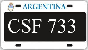 Patente CSF733